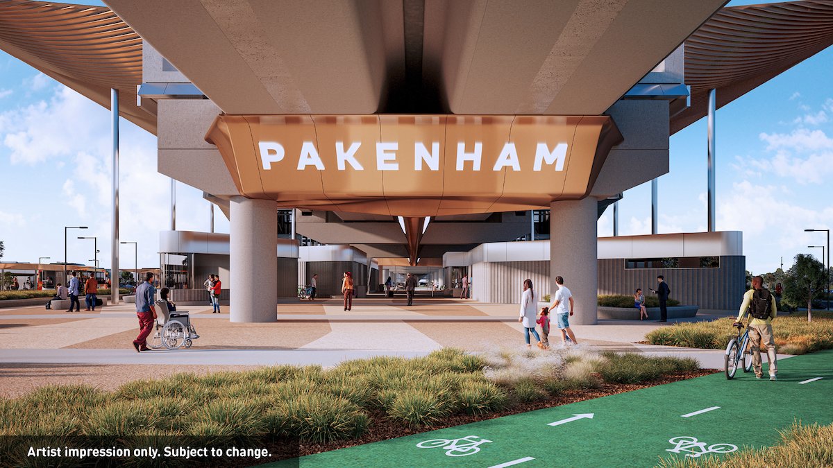 A new Pakenham Station look